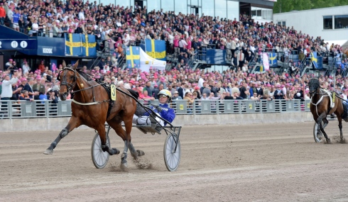 Överlägsen vinnare över 640 meter. Björn Goop körde Condior. Foto: Lars Jakobsson TR